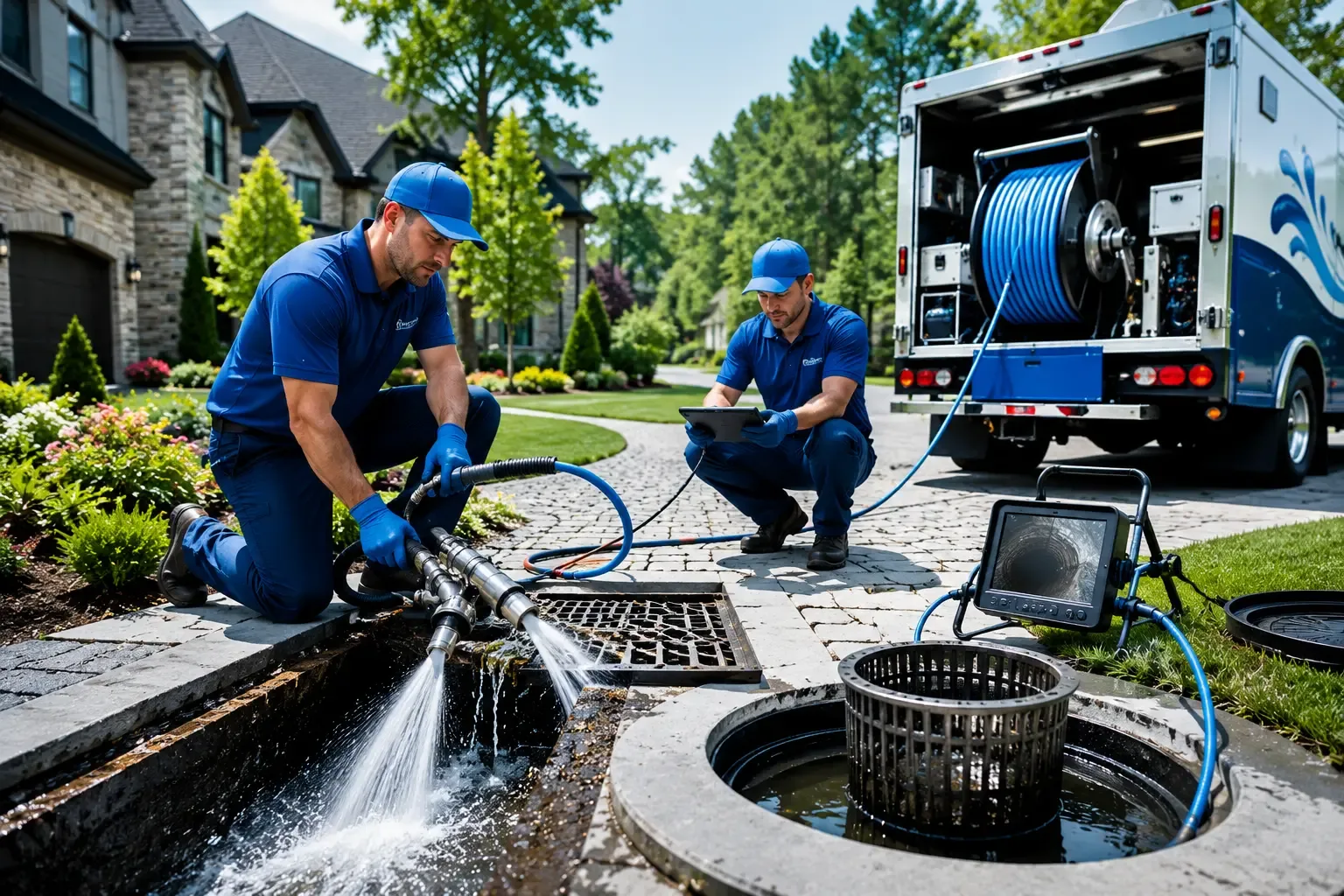 Local outdoor drain cleaning professionals in Martelle, IA